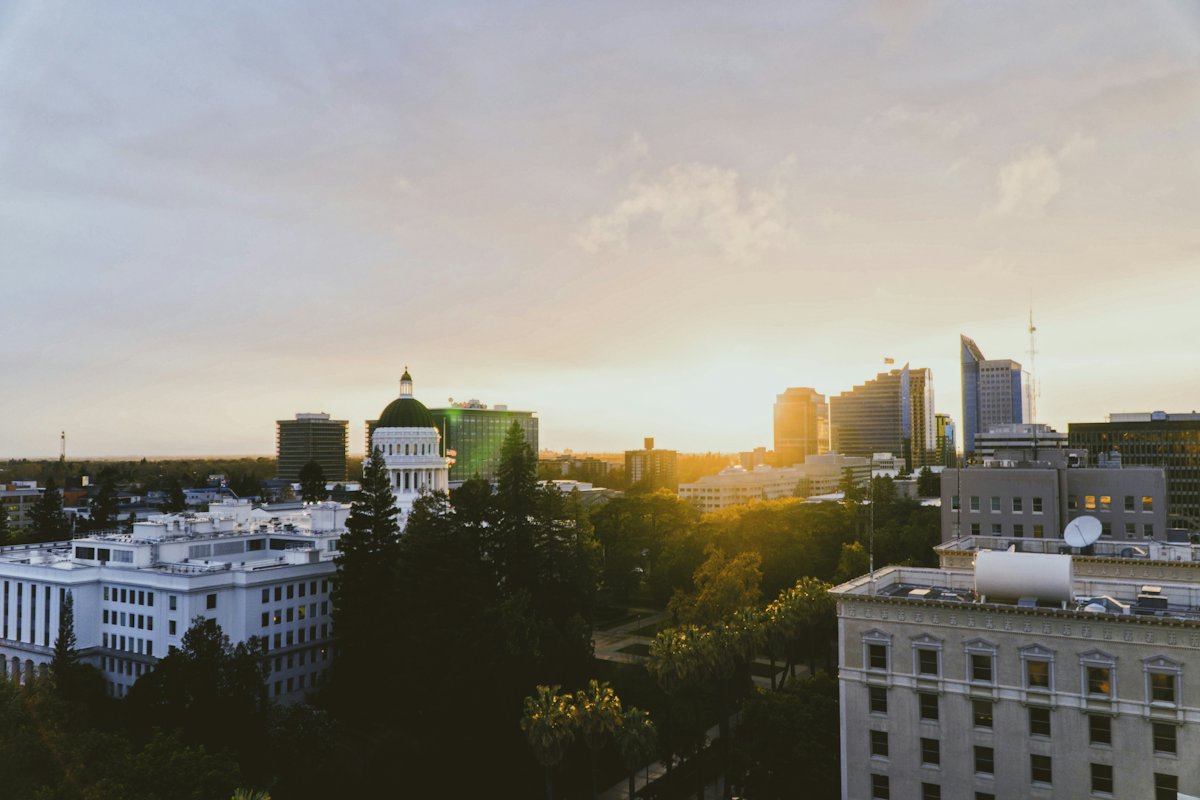 Downtown Sacramento skyline